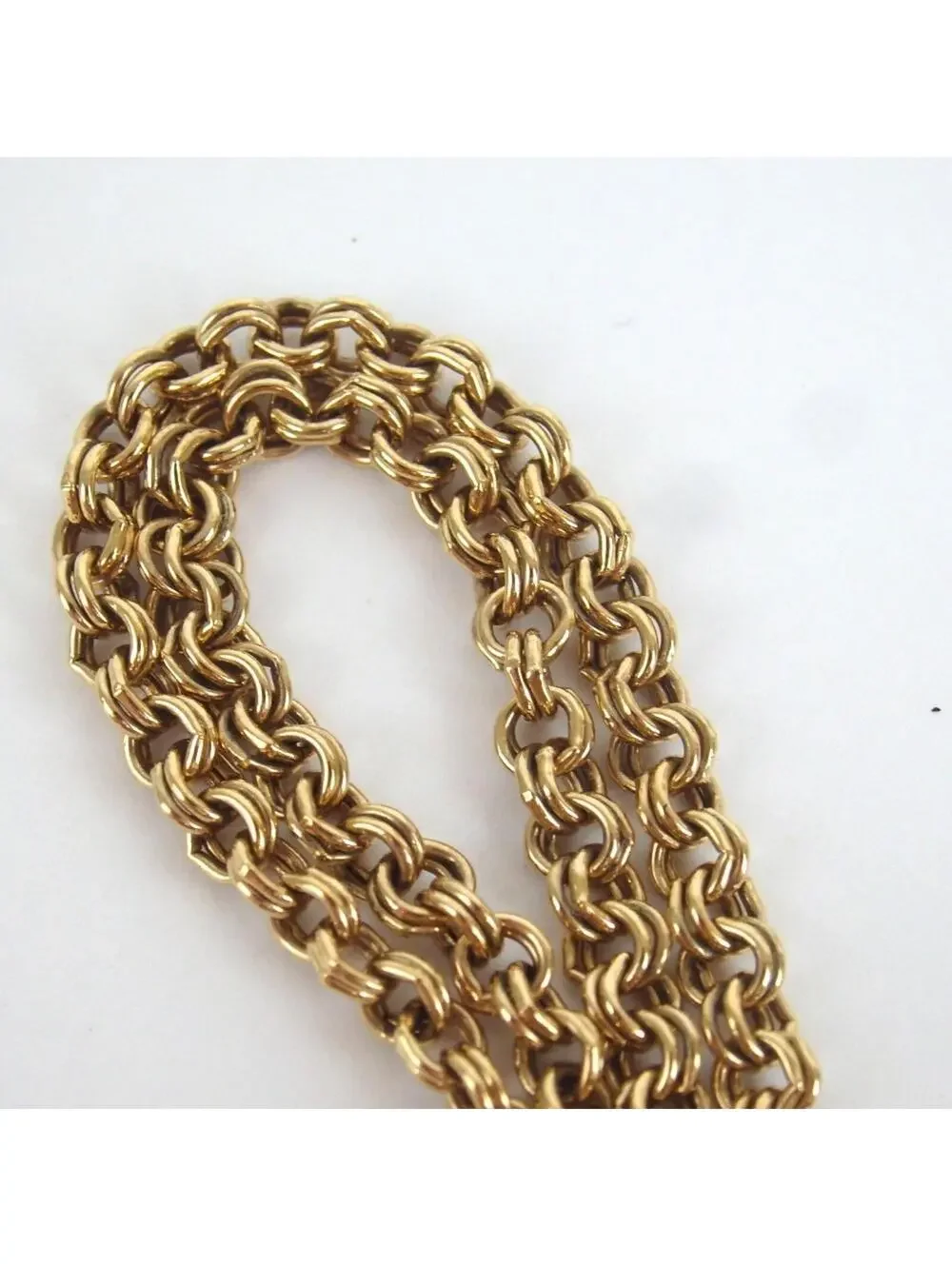 Authentic Christian Dior linestone necklace metal[Used] - Picture 6 of 9